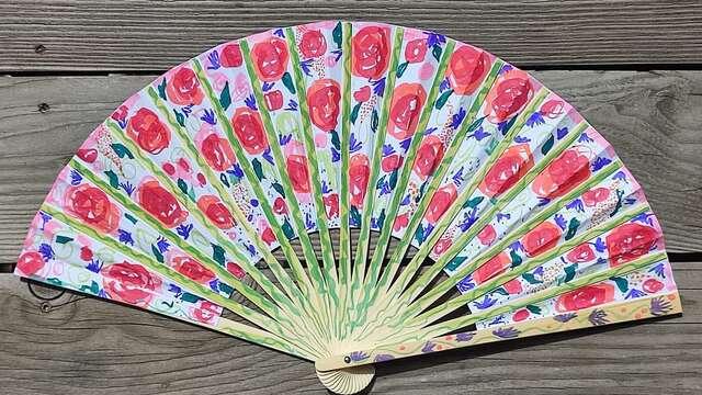 Les mercredis des enfants -  suspension naturelle et décoration de son éventail