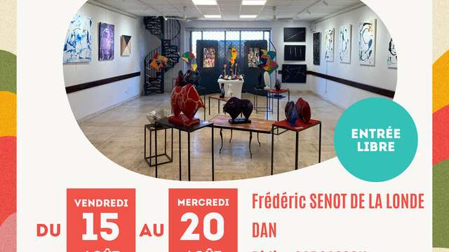 Exposition 2025-Frédéric Sénot de la Londe, Dan et Didier Carcasson
