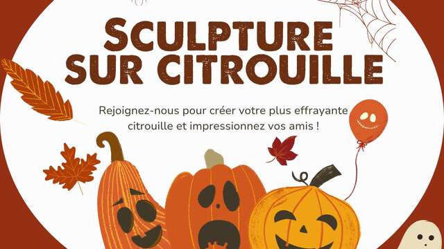 Sculpture sur Citrouille