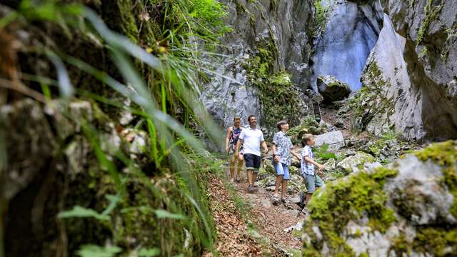 Itinéraire pédestre : Les Gorges des Tines