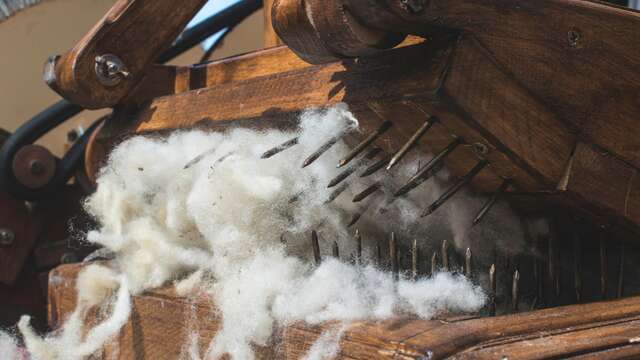 Atelier : Crée ton cœur en la laine de mouton - Métal & Bois