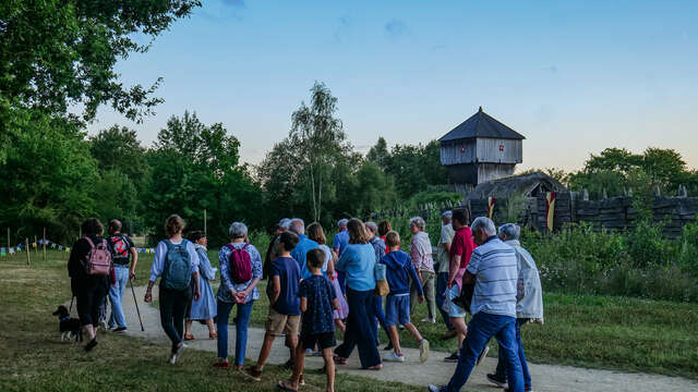 Visite guidée au château à Motte