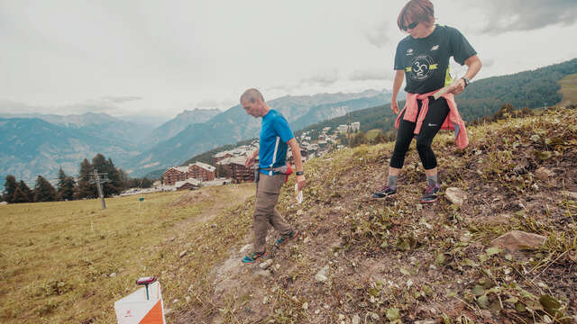 Parcours d'orientation jaune
