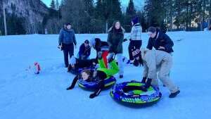 Curling humain