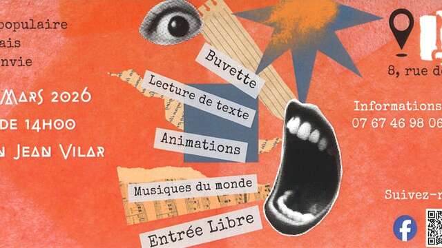 Le Secours populaire à la Maison Jean Vilar