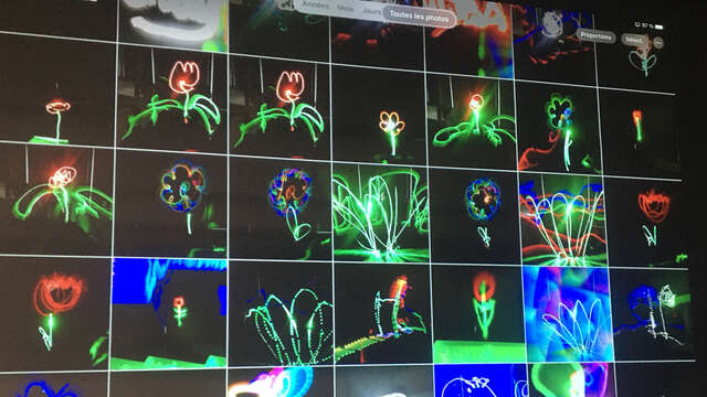 Atelier : Lightpainting, un jeu de lumières