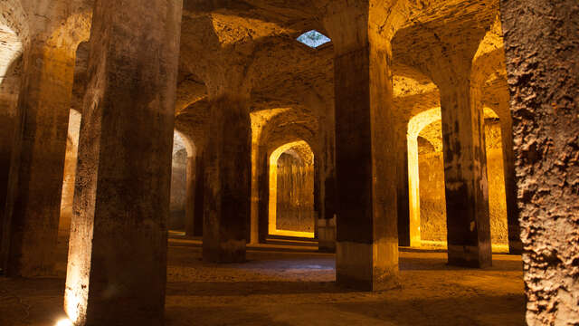 Cathédrale souterraine (citerne monumentale du château)