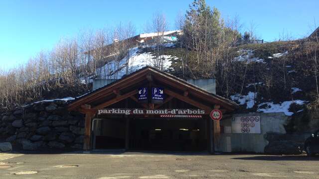 Parking souterrain du Mont d'Arbois