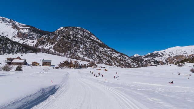 Piste de luge de Cervières