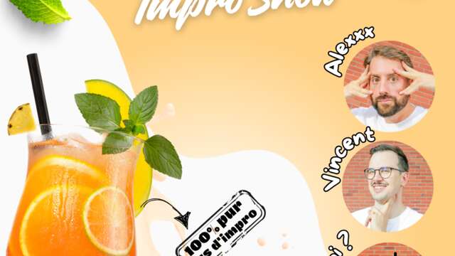 Théâtre d'impro avec "Les Excités" : Vitamine impro show