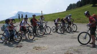 Encadrement VTT montagne