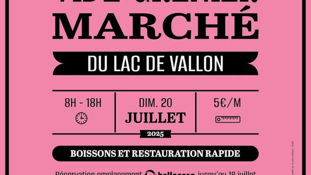 Vide Grenier et Marché des Artisans locaux