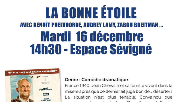 Ciné Seniors - La bonne étoile