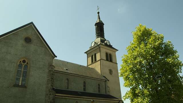 Visite du clocher de l'église de Douvaine