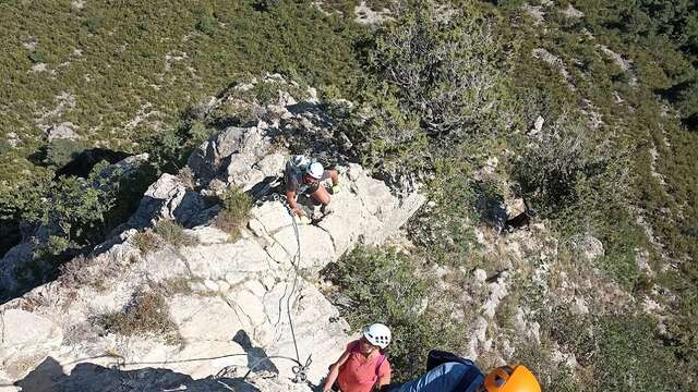 Via ferrata de La Grande Fistoire parcours classique  - Vertikal Spirit