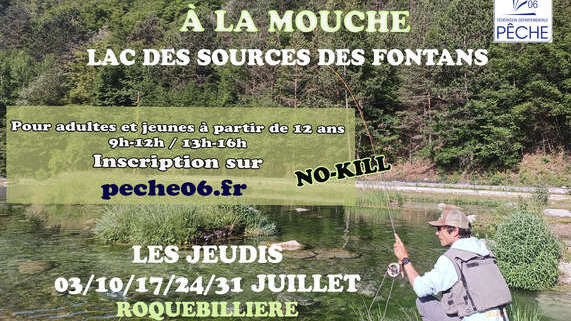 Initiation pêche à la mouche : 31 Juillet