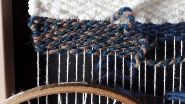 Sur les Chemins de la laine - Tissage