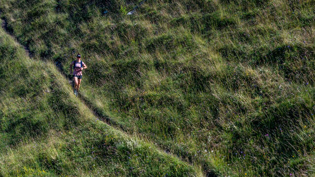 Parcours trail "De la base à Merlette"