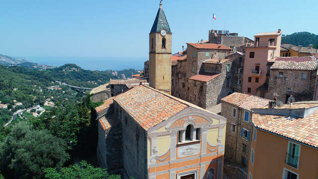 A well-deserved lemon pie !  Hiking from Gorbio to Sainte-Agnès by the Col de Bausson -