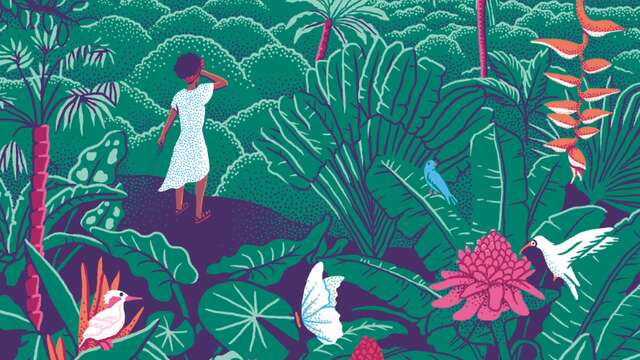 Lecture musicale & dessinée - Ti Fol, fille du volcan