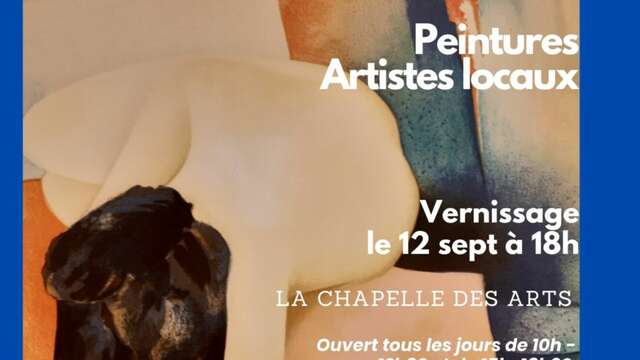 Exposition de peinture des artistes locaux au profit du Téléthon