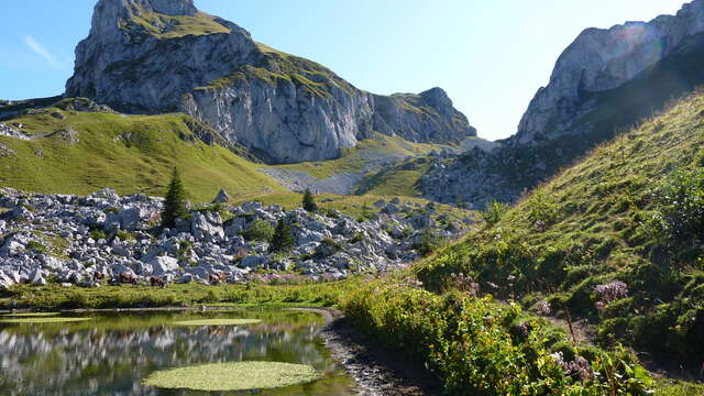 Boucle pédestre du lac de la case d'Oche