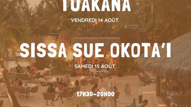 Sissa Sue Okota'i en concert au Tiki Bar Tahiti