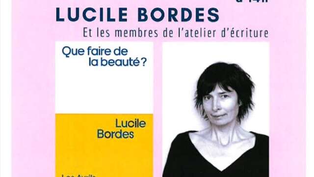 Rencontre - Dédicace avec Lucille Bordes, écrivaine