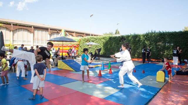 Sport festival in Grimaud