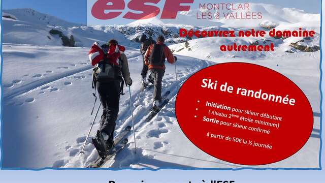 Initiation Ski de randonnée à Montclar