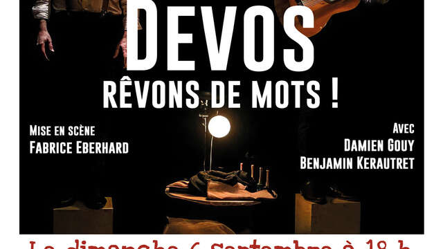 Spectacle "Devos, rêvons de mots !"