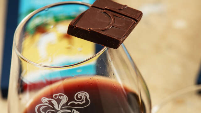 Accords vins et chocolats  au Château de Calavon
