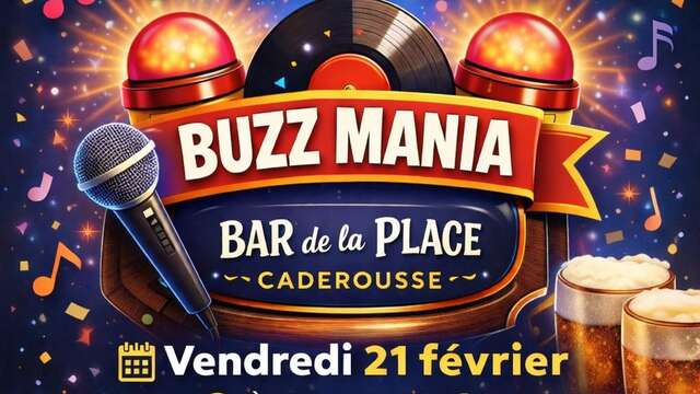 Soirée Blind Test - Buzz Mania au Bar de la Place