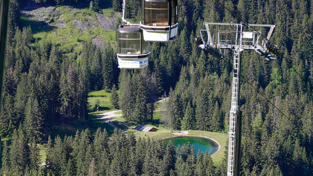 Télécabine Le Bettex/Mont d'Arbois