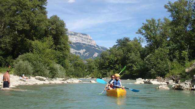 Canoë et Kayak avec la Base de Loisirs Drôme Aventure