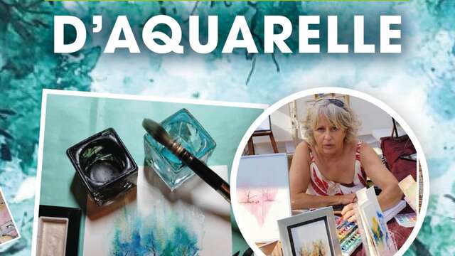 Watercolor demonstration