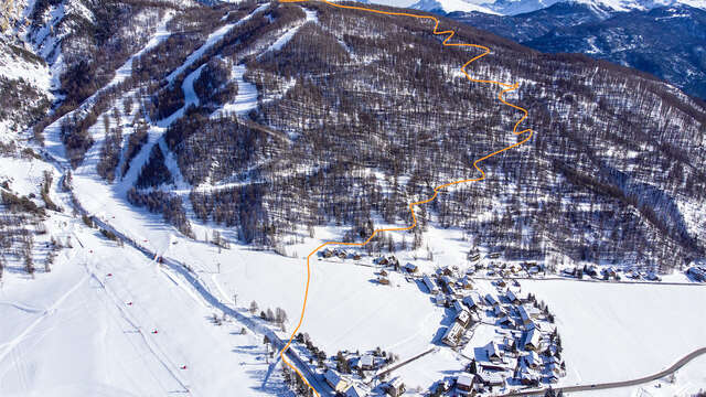 Itinéraire de ski de randonnée découverte