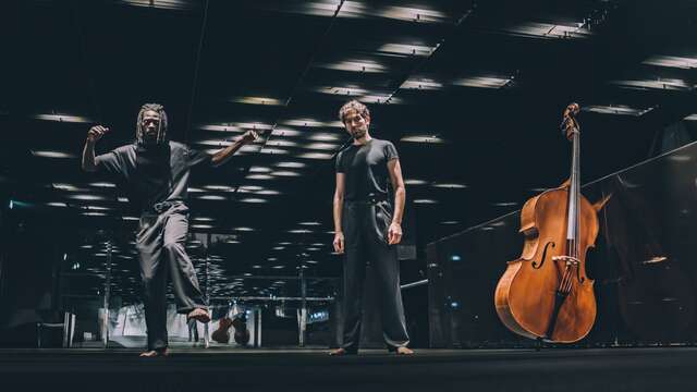Spectacle "Intimacy - Duo contrebasse et krump"