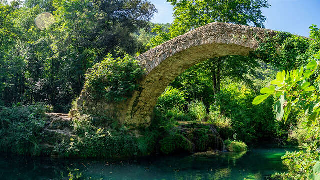 Promenade : Le pont des Tuves - Montauroux