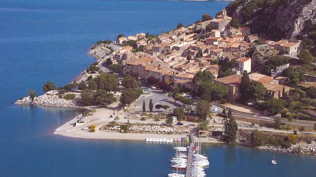 Bauduen beach