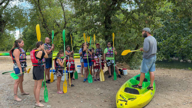 Descente Guidée à partir de 5 ans - CCC-Canoë
