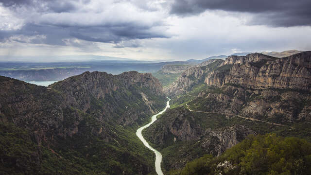 Point de vue sur le cirque de Vaumale