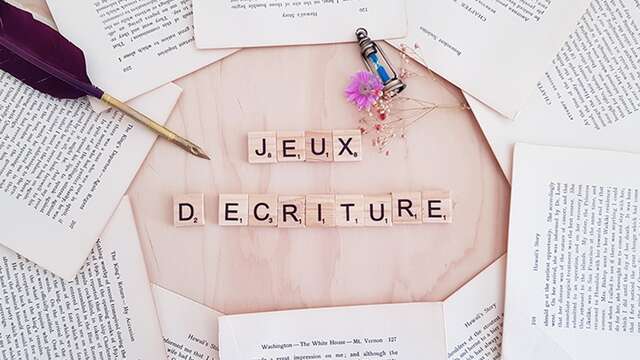 Atelier jeu d'écriture