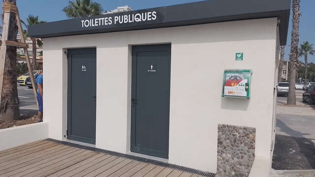 Toilettes publiques de la Fighière