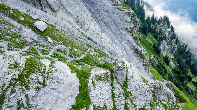 Montée au refuge et désert de Platé