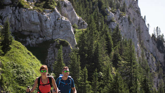 Tour du rocher de la Forclaz