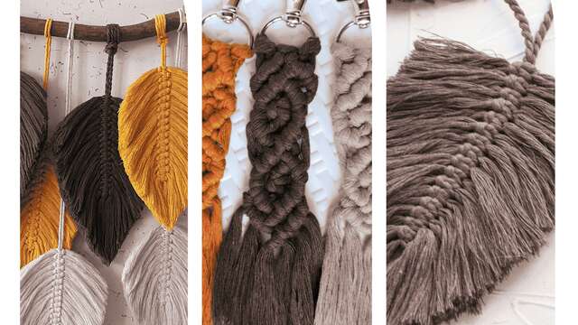 Atelier pause créative : Décoration en macramé