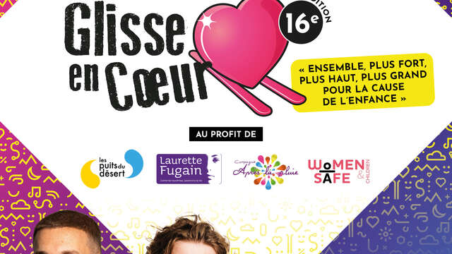 Glisse en Cœur : M. Pokora et DJ Bakermat en concerts solidaires