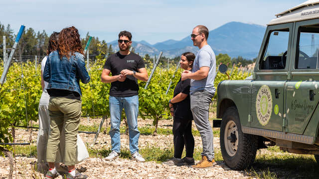 Safari viticole en Land Rover