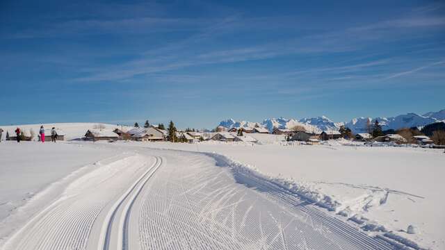 Nordic Area of the Plateau de Solaison